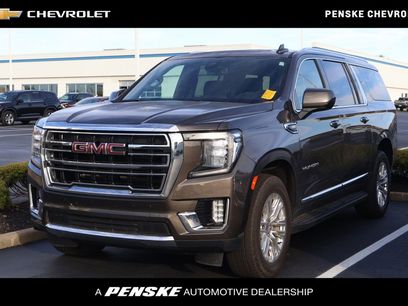 Used 2021 GMC Yukon XL SLT w/ Rear Media and Nav Package