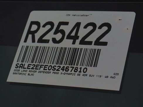 Used 2025 Land Rover Defender 110 X-Dynamic SE AWD/4WD image 35