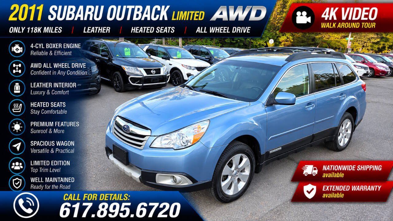 Used 2011 Subaru Outback 2.5i Limited AWD/4WD image 1