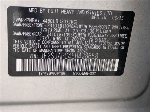 Used 2014 Subaru Forester 2.5i Touring image 15