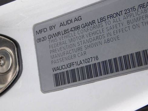 Used 2020 Audi A3 2.0T Premium Plus w/ Premium Plus Package image 24