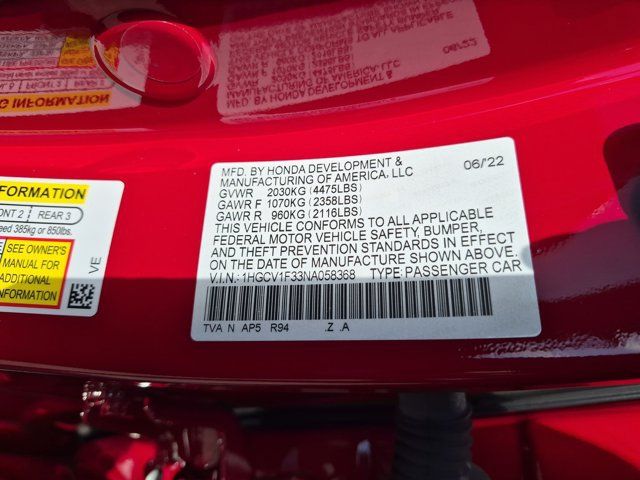 Used 2022 Honda Accord Sport image 23