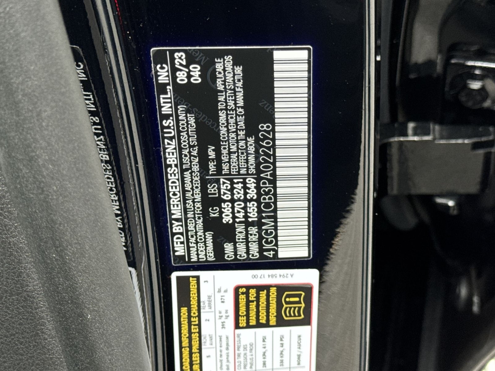 Used 2023 Mercedes-Benz EQE 350+ 4MATIC SUV image 43