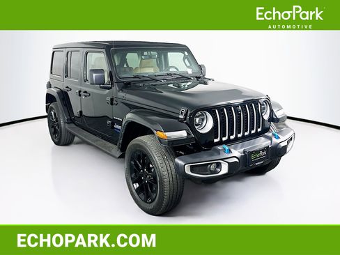Used 2022 Jeep Wrangler Unlimited Sahara w/ Safety Group AWD/4WD image 1