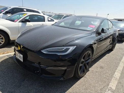 Used 2021 Tesla Model S Plaid AWD/4WD image 1