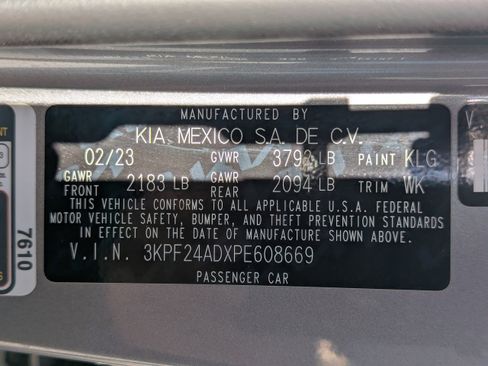 Used 2023 Kia Forte LXS w/ LXS Technology Package FWD image 47