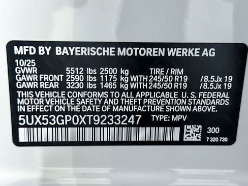 Used 2026 BMW X3 xDrive30i w/ Convenience Package AWD/4WD image 27