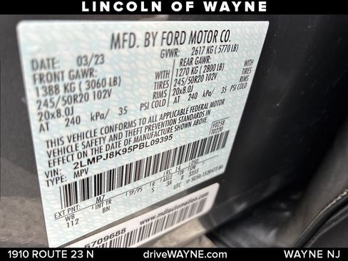 Used 2023 Lincoln Nautilus Reserve AWD/4WD image 29
