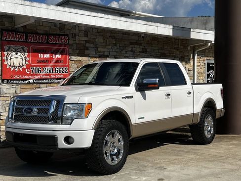 Used 2012 Ford F150 Lariat w/ Lariat Chrome Pkg RWD image 2