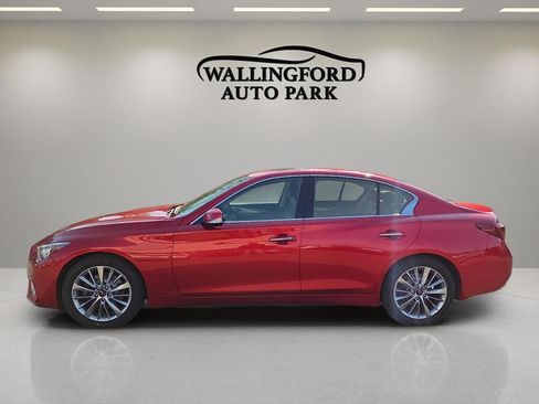 Used 2021 INFINITI Q50 Luxe w/ Seat & Sound Package image 7