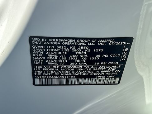 Used 2021 Volkswagen Atlas SE FWD image 28