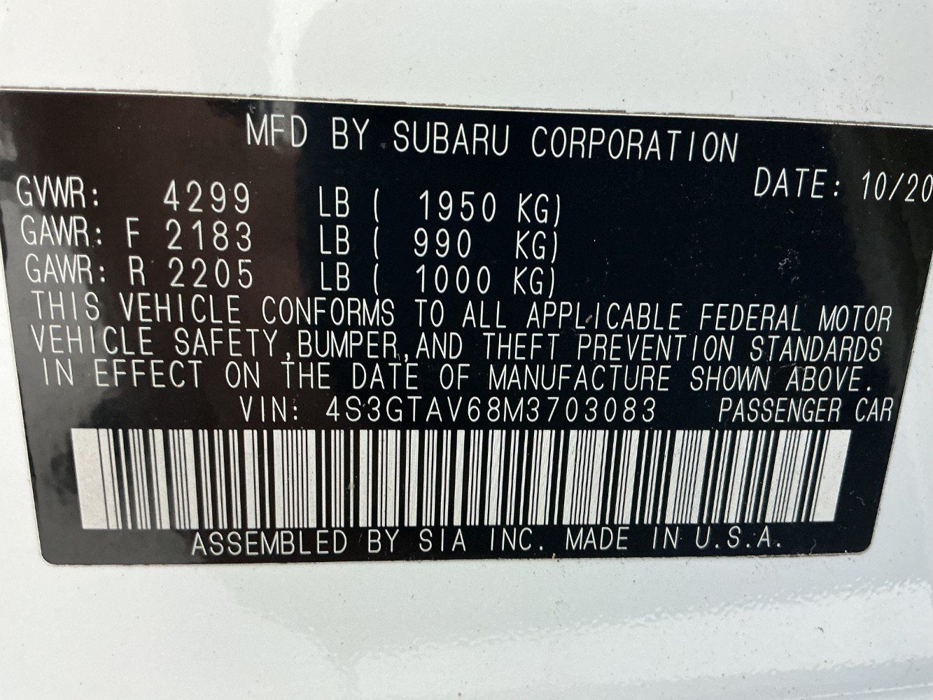 Used 2021 Subaru Impreza 2.0i Premium AWD/4WD image 47