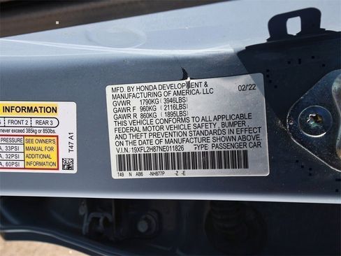 Used 2022 Honda Civic Sport image 28