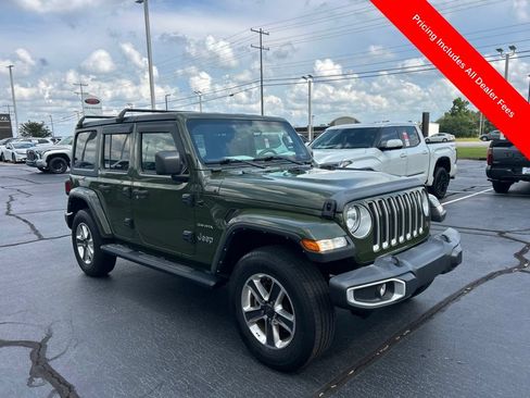 Used 2021 Jeep Wrangler Unlimited Sahara AWD/4WD image 22