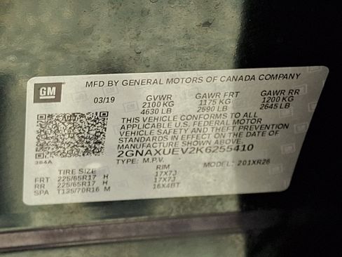 Used 2019 Chevrolet Equinox LT AWD/4WD image 27