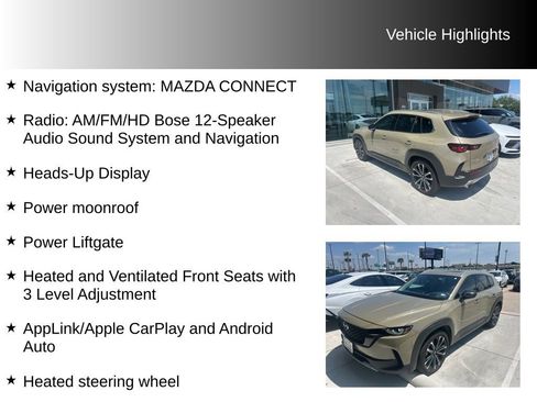 Used 2025 MAZDA CX-50 AWD 2.5 Turbo w/ Premium Pkg image 9