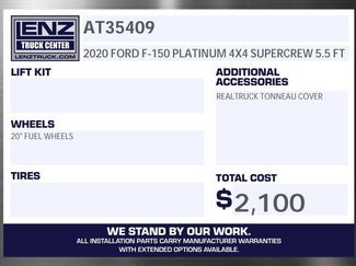 Used 2020 Ford F150 Platinum w/ Equipment Group 701A Luxury AWD/4WD video 2