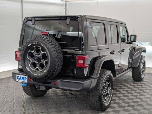 Used 2022 Jeep Wrangler Unlimited Rubicon 4xe w/ Cold Weather Group image 6