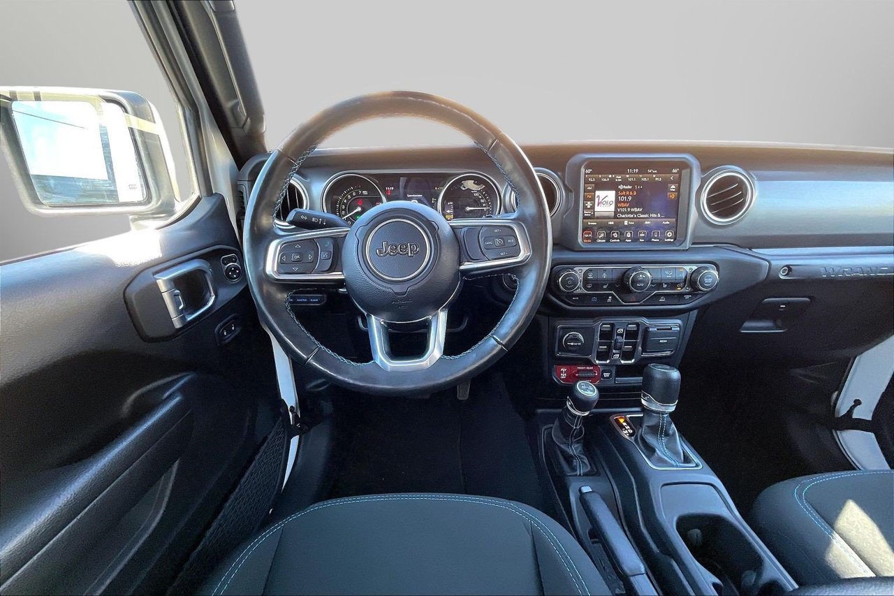 Certified 2023 Jeep Wrangler Unlimited Rubicon 4xe w/ Cold Weather Group AWD/4WD image 11