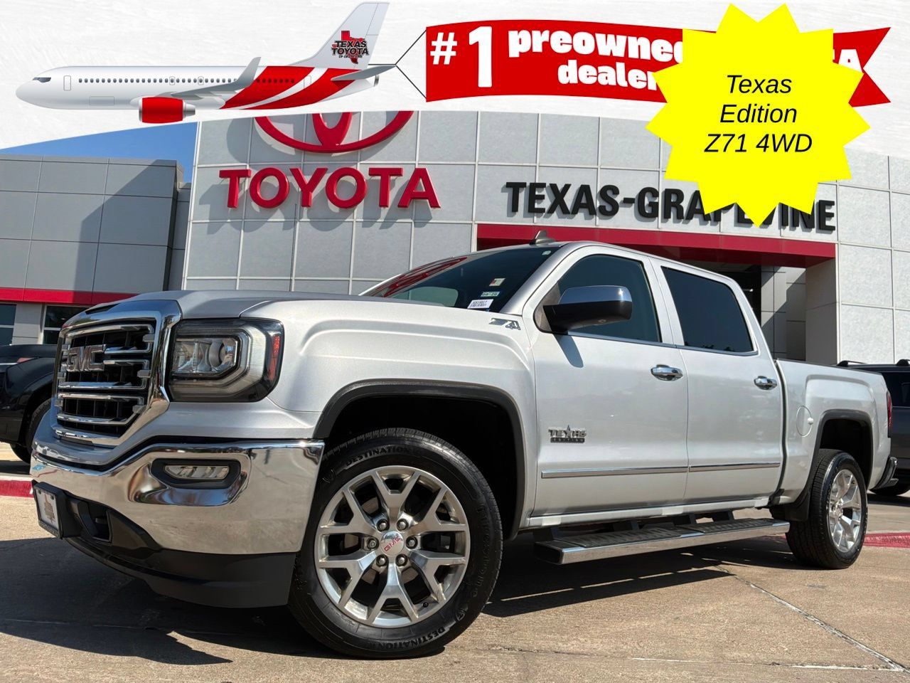 Used 2018 GMC Sierra 1500 SLT w/ Texas SLT Premium Package AWD/4WD image 1