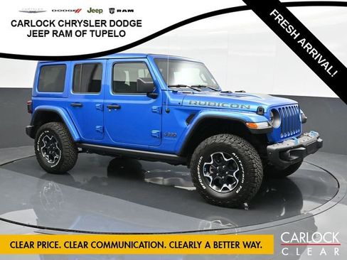 Used 2023 Jeep Wrangler Unlimited Rubicon 4xe w/ Steel Bumper Group image 5