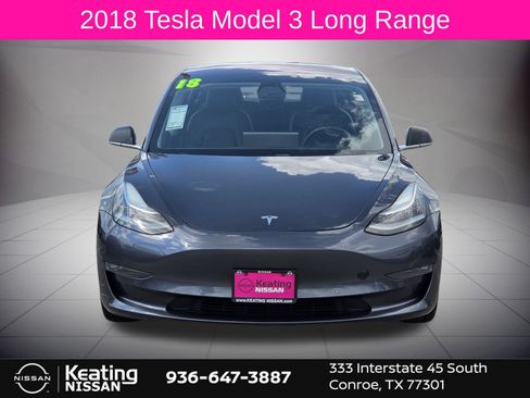 Used 2018 Tesla Model 3 Long Range AWD/4WD image 2