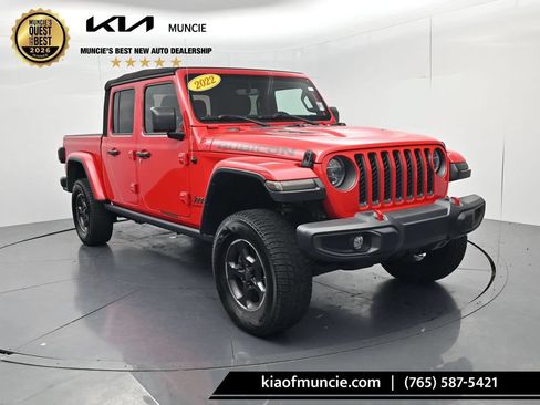 Used 2022 Jeep Gladiator Rubicon w/ LED Lighting Group AWD/4WD image 1