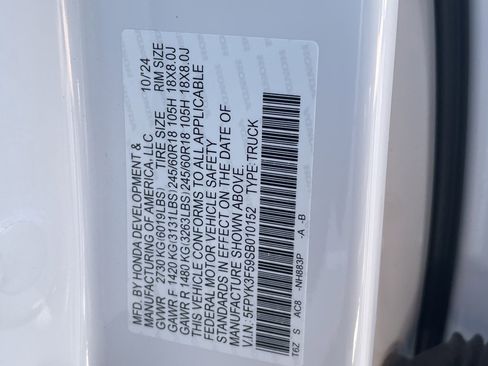 Used 2025 Honda Ridgeline RTL image 34