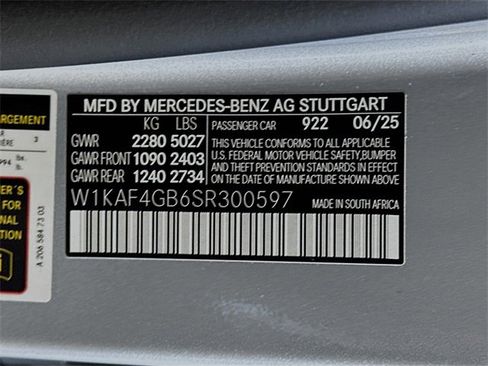 Certified 2025 Mercedes-Benz C 300 Sedan image 31
