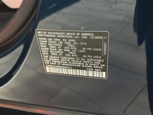 Used 2021 Volkswagen Atlas SE AWD/4WD image 29