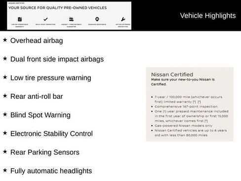 Certified 2023 Nissan Sentra SR w/ Midnight Edition Package FWD image 13