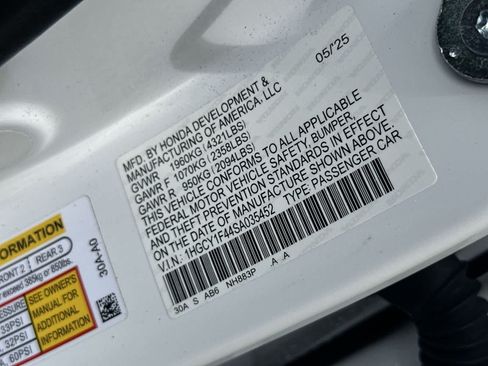 Used 2025 Honda Accord SE image 23