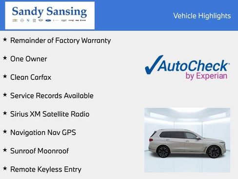 Used 2023 BMW X7 xDrive40i w/ Premium Package image 7