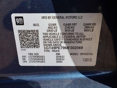 Used 2021 GMC Sierra 2500 AT4 w/ Snow Plow Prep/Camper Package image 23