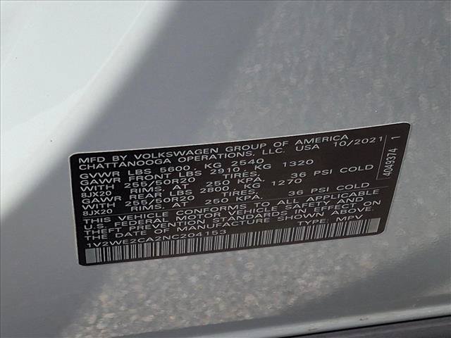 Used 2022 Volkswagen Atlas Cross Sport SE FWD image 24
