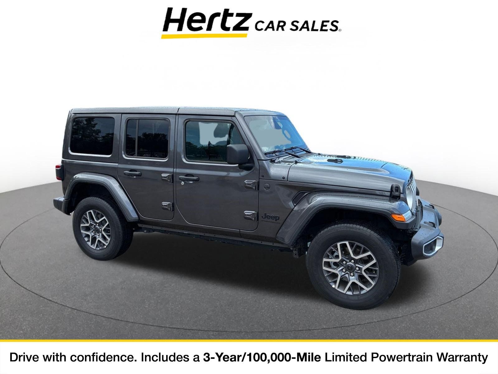 Used 2025 Jeep Wrangler Unlimited Sahara AWD/4WD image 1