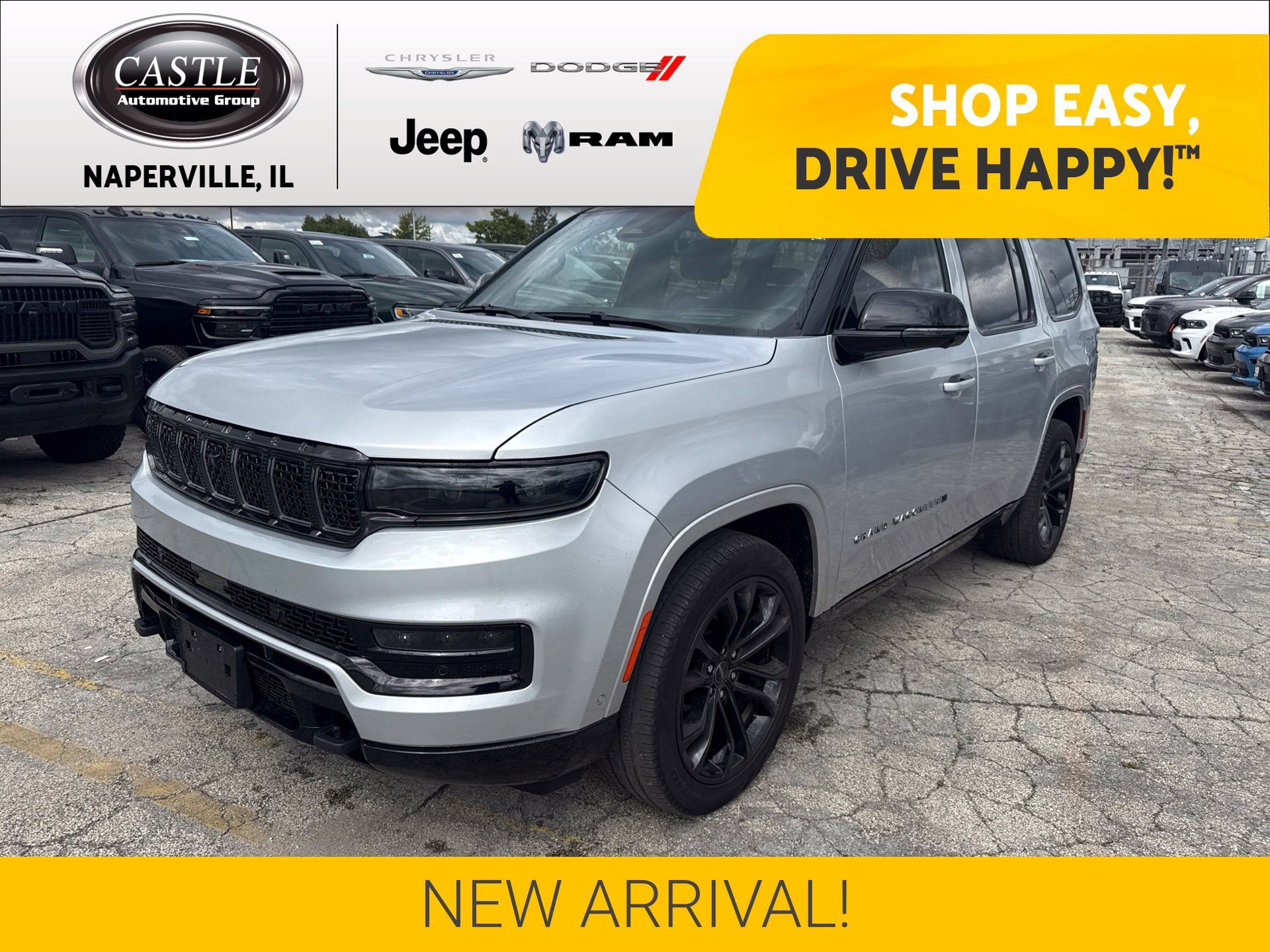 Used 2024 Jeep Grand Wagoneer Series II Obsidian w/ Quick Order Packagew 28T AWD/4WD image 1