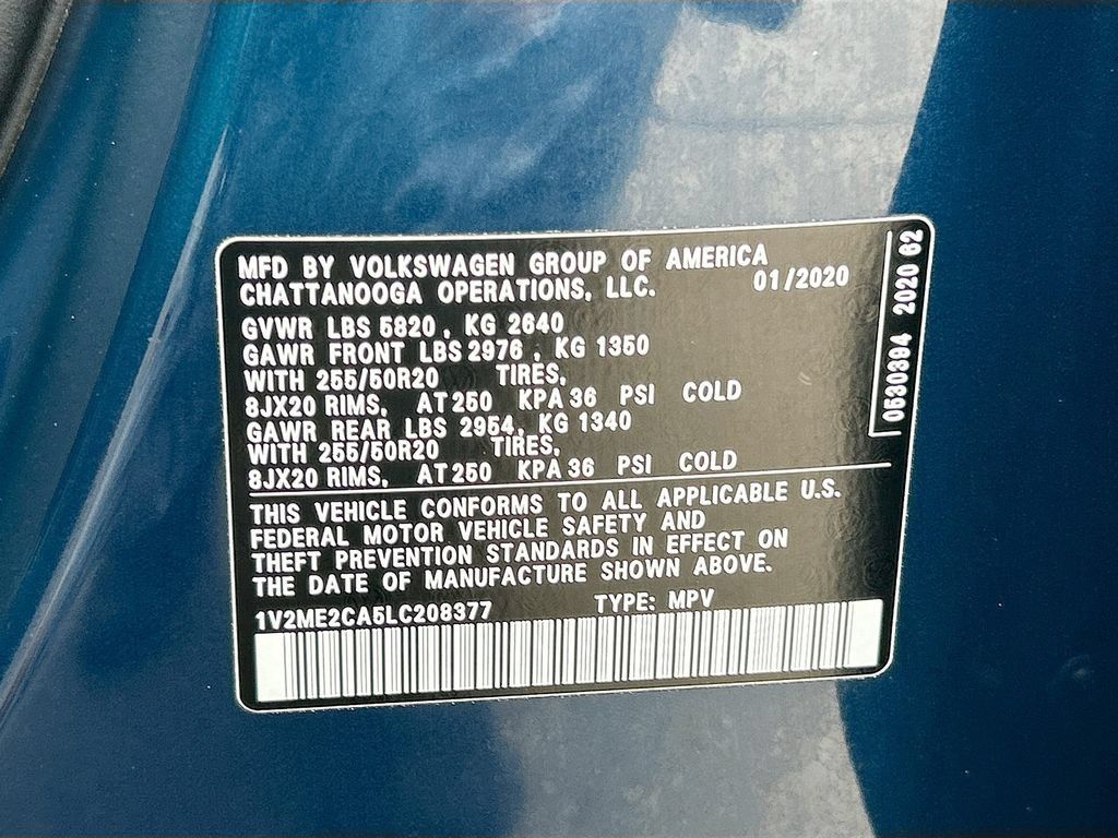 Used 2020 Volkswagen Atlas Cross Sport SEL AWD/4WD image 33