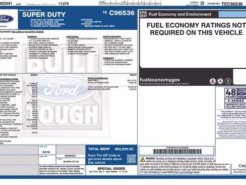 New 2026 Ford F550 4x4 Crew Cab image 4