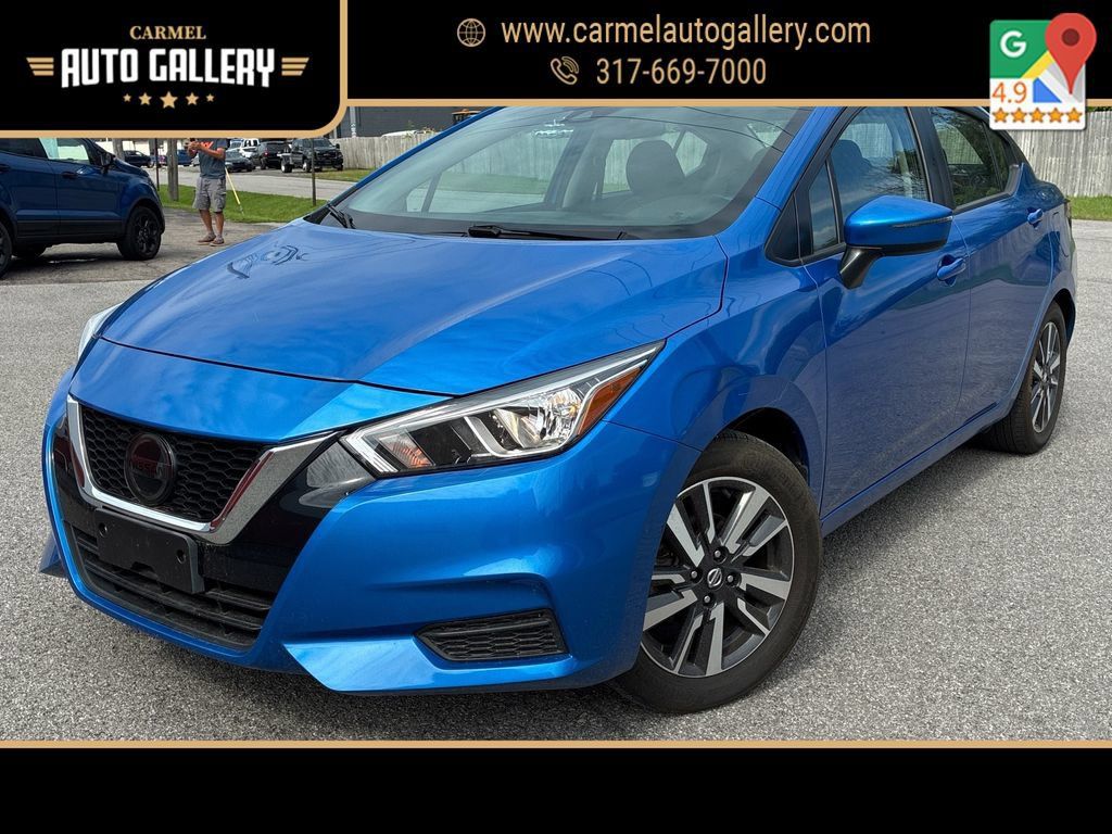 Used 2021 Nissan Versa SV FWD image 1
