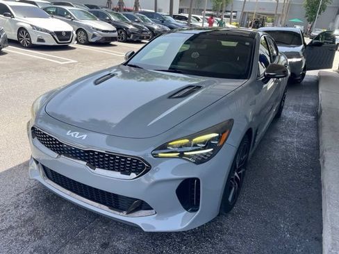 Certified 2022 Kia Stinger GT-Line w/ Sun & Sound Package RWD image 7