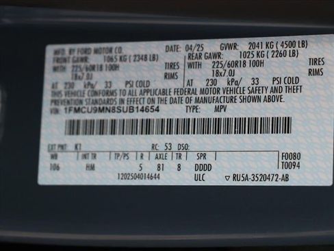 Used 2025 Ford Escape ST-Line w/ Tech Pack #1 image 31