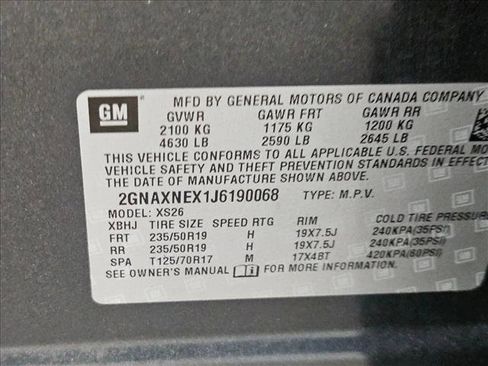 Used 2018 Chevrolet Equinox Premier image 15