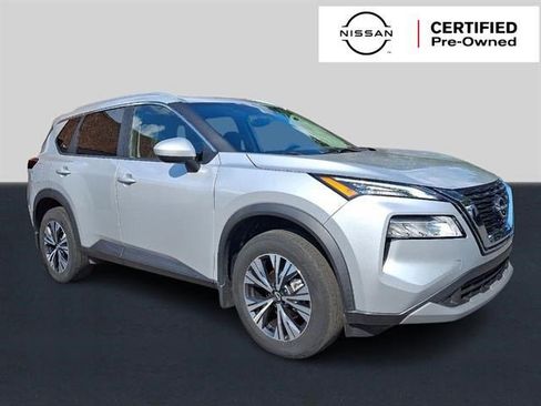 Certified 2023 Nissan Rogue SV w/ SV Premium B Package AWD/4WD image 1