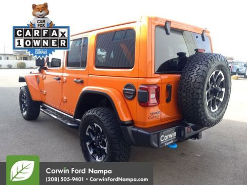 Used 2025 Jeep Wrangler Unlimited Rubicon 4xe w/ Technology Group image 5