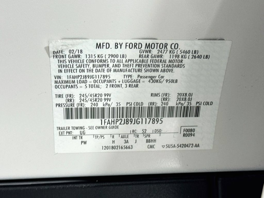 Used 2018 Ford Taurus Limited w/ Driver Assist Package AWD/4WD image 41