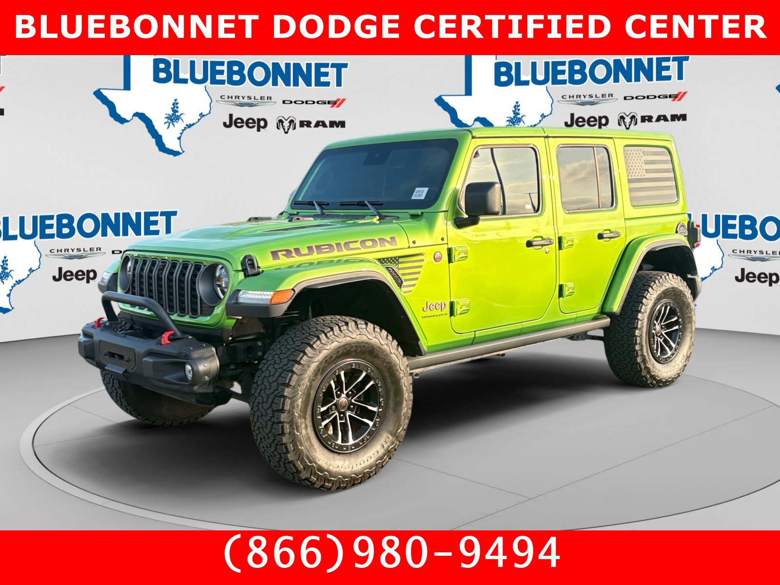 Used 2025 Jeep Wrangler Unlimited Rubicon AWD/4WD image 1