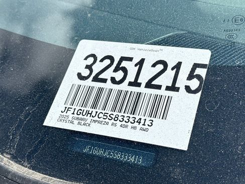 New 2025 Subaru Impreza RS image 4