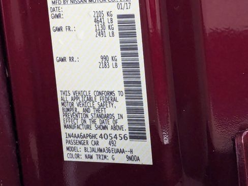 Used 2017 Nissan Maxima Platinum w/ Medallion Package image 20