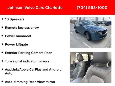 Used 2024 MAZDA CX-5 AWD 2.5 S w/ Premium Package image 3